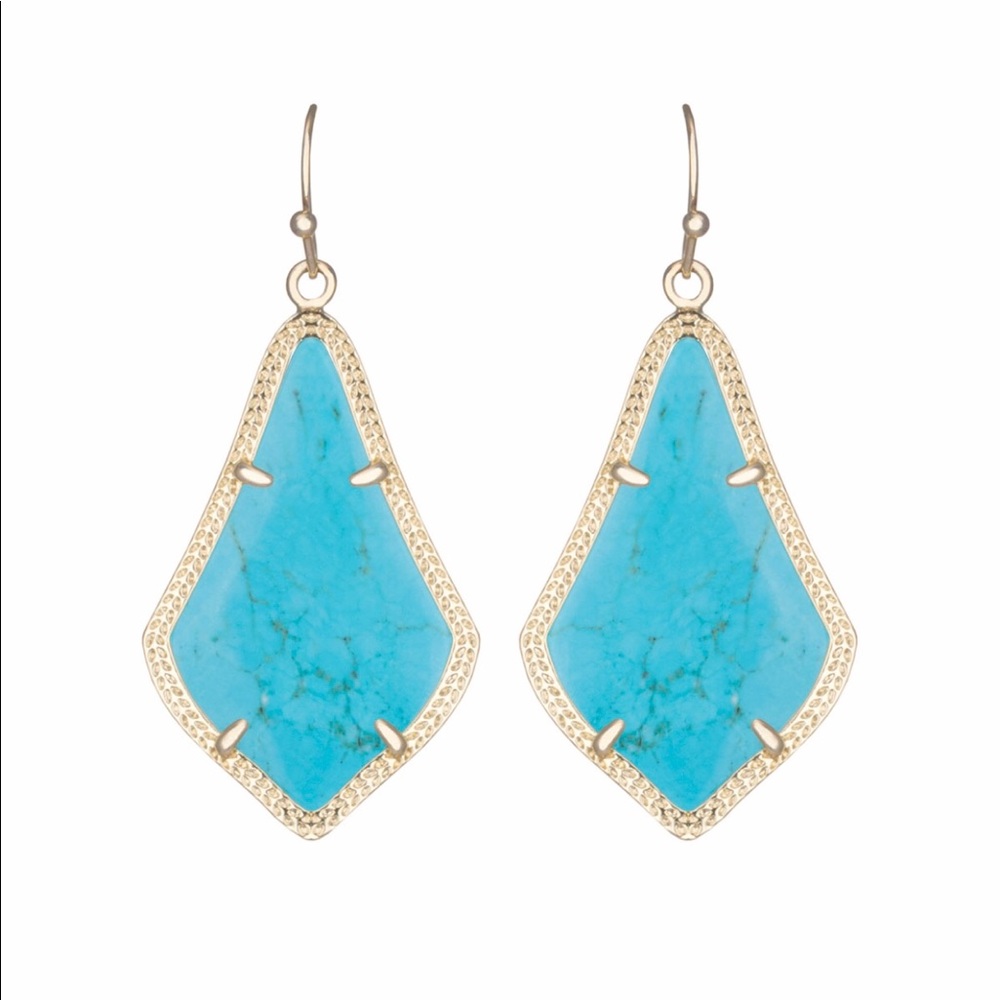 Kendra Scott Alex Turquoise Earrings